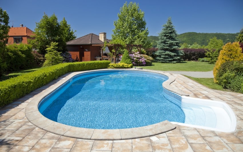 backyard swimming pools types and cost epic home ideas