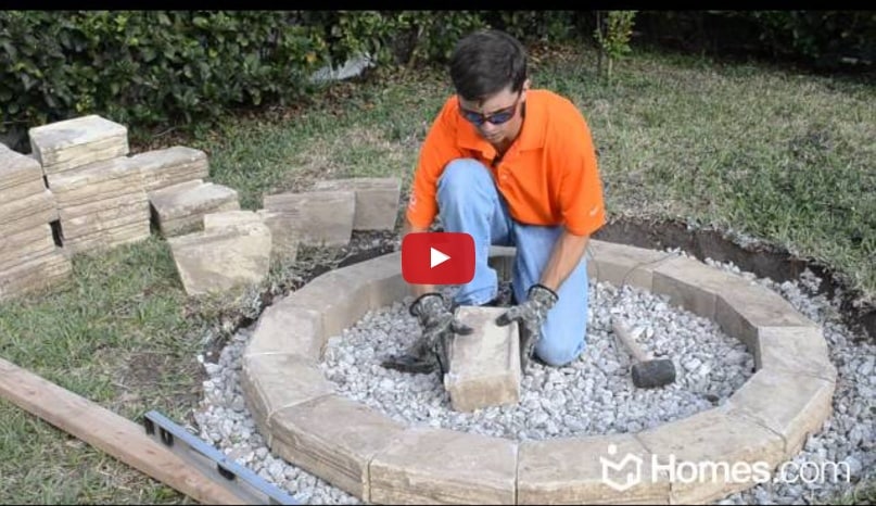 How to Make a Fire Pit with Rocks - Outdoor Fire Pit Ideas