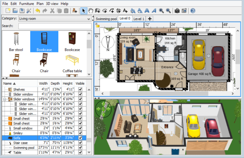 Best and free interior design software for Interior design software online