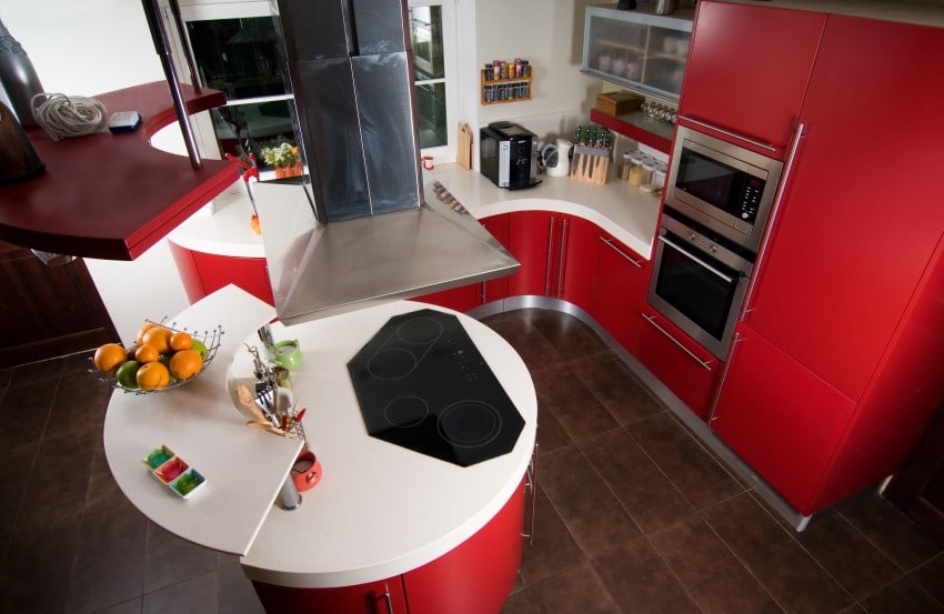 Red-Modern-Kitchen