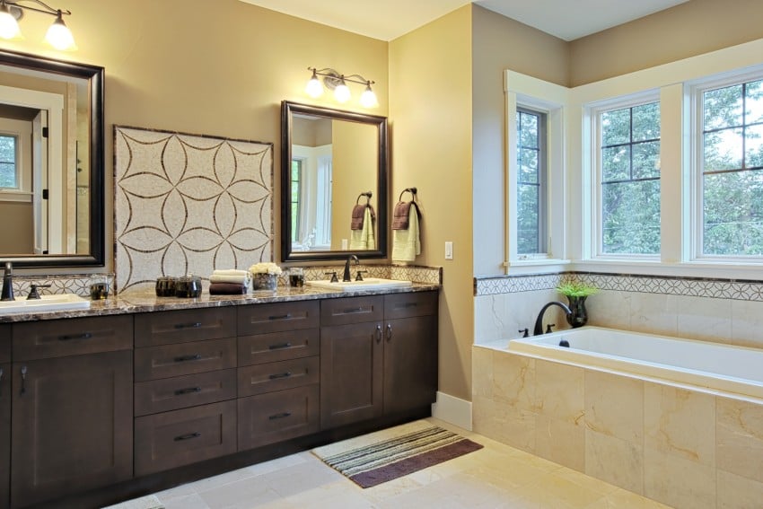 Luxury-bathroom-with-granite-countertops