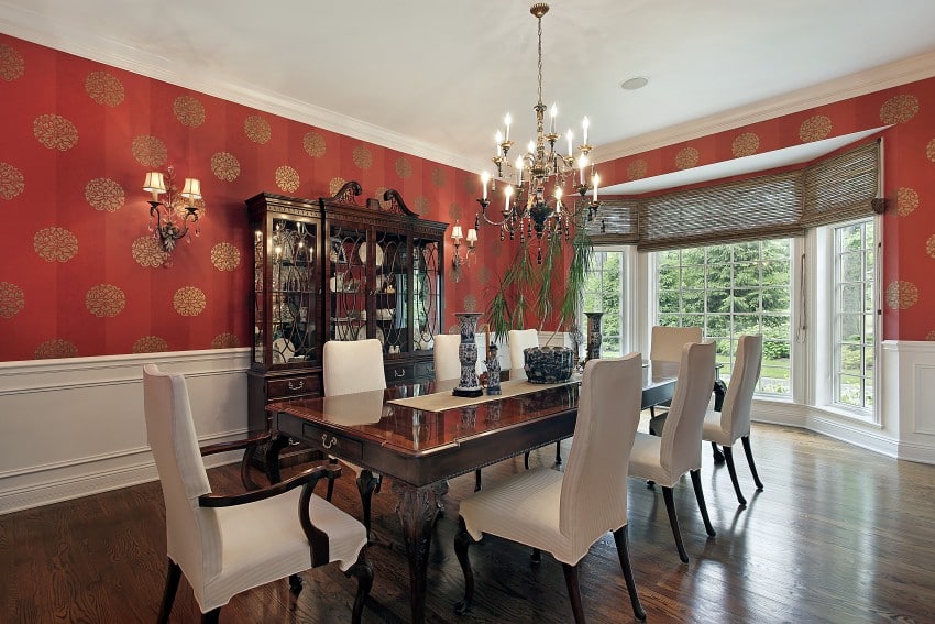 13-bigstock-Dining-Room-With-Red-Walls-9709538