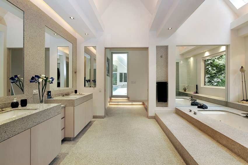 modern design bathroom