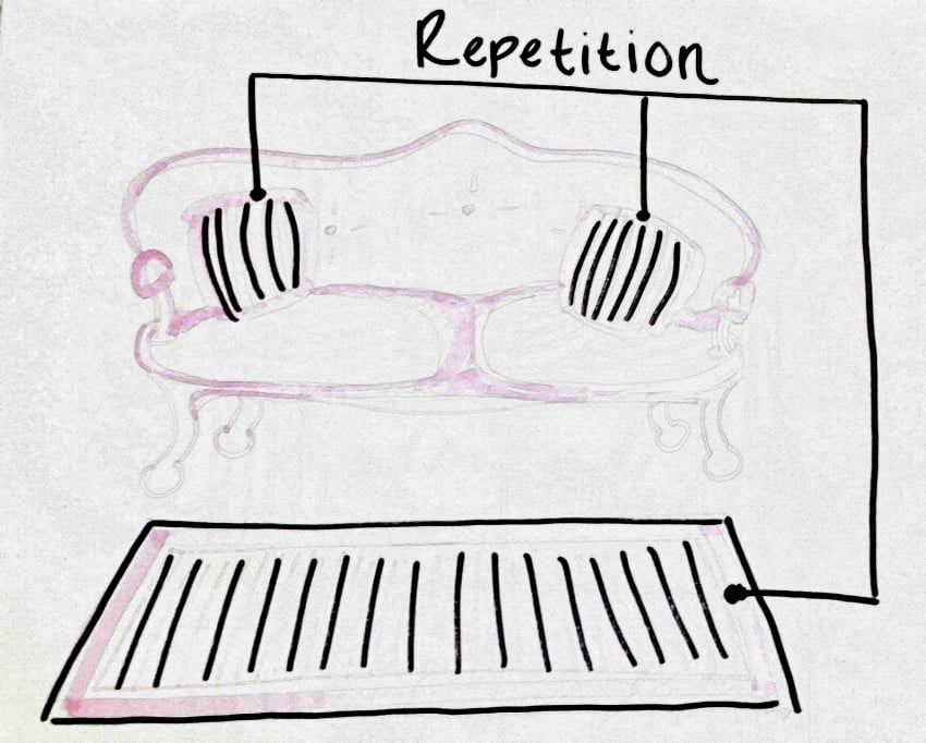 repetition principle in interior design