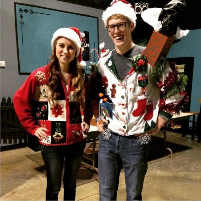 30 DIY Ugly Sweater Ideas for Christmas & Parties (PHOTOS