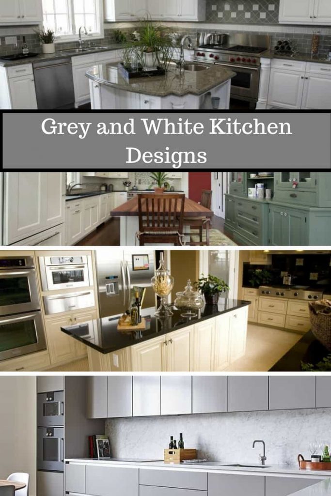 Gray and White Color in Kitchen (Photo Gallery) - Epic Home Ideas