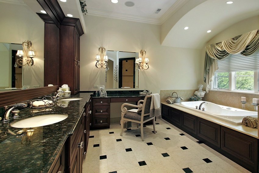 Granite Bathroom Countertops - Great Reno Option (PICTURES)