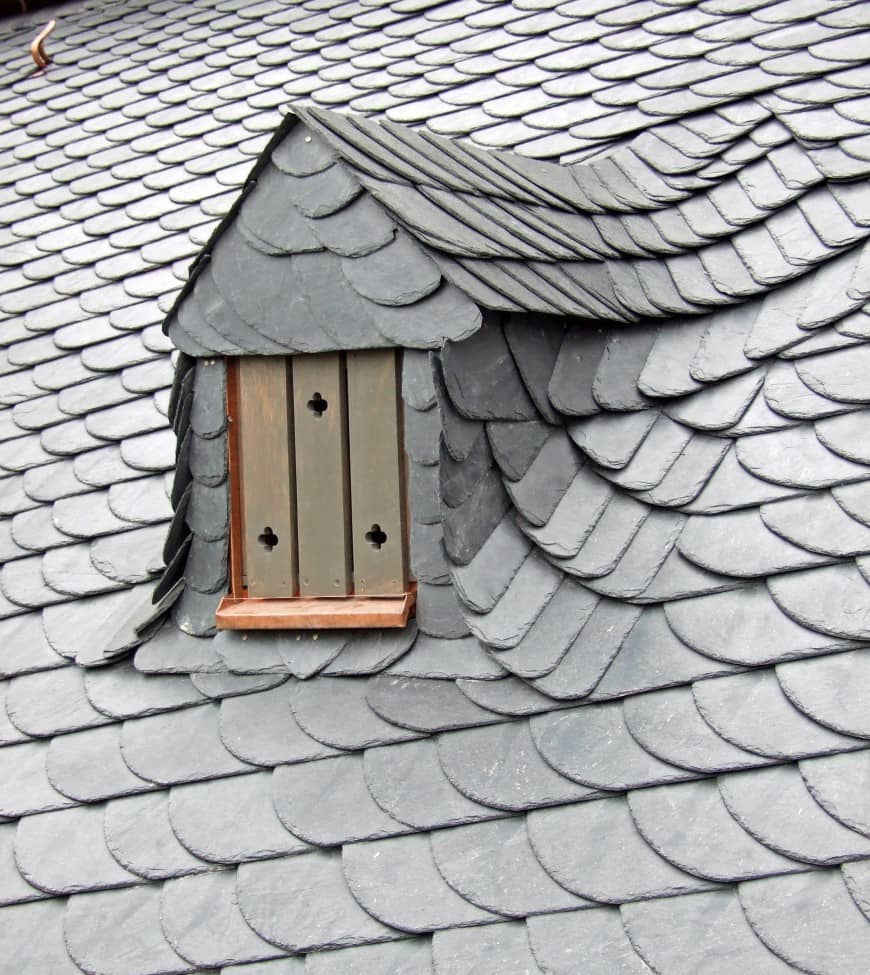 slate tiles roof