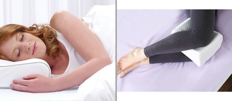 Contour pillow for head, neck and shoulder | Contour pillow for legs