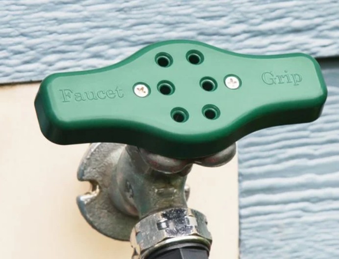 Outdoor Faucet Handle for Better Grip