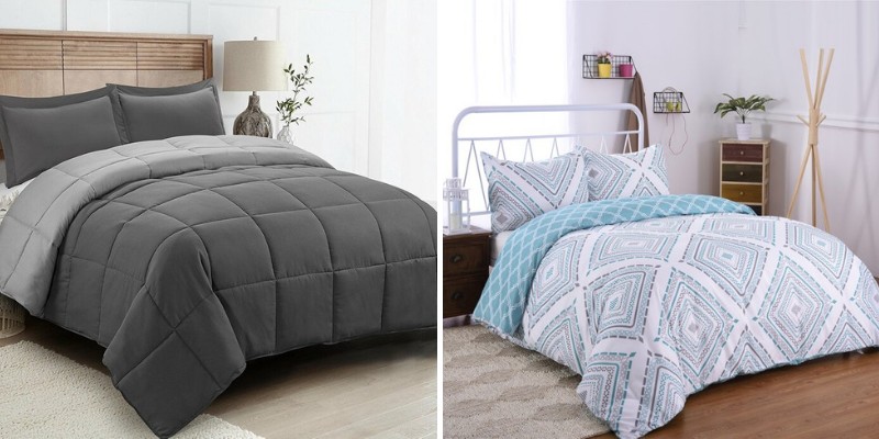 comforter and duvet bedding comparison