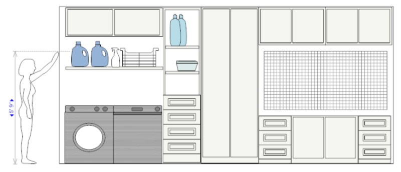 SmartDraw Cabinet Design