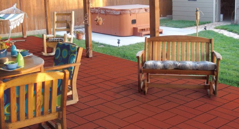 Outdoor Rubber Pavers