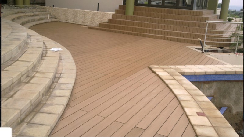 Rice Hull Composite Decking
