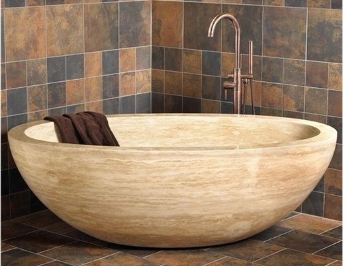 Stone Resin Bath Tub